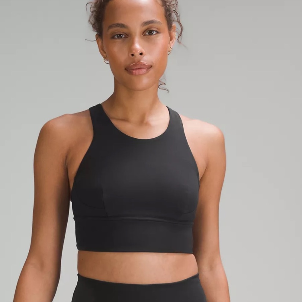 Lululemon black sports bra
